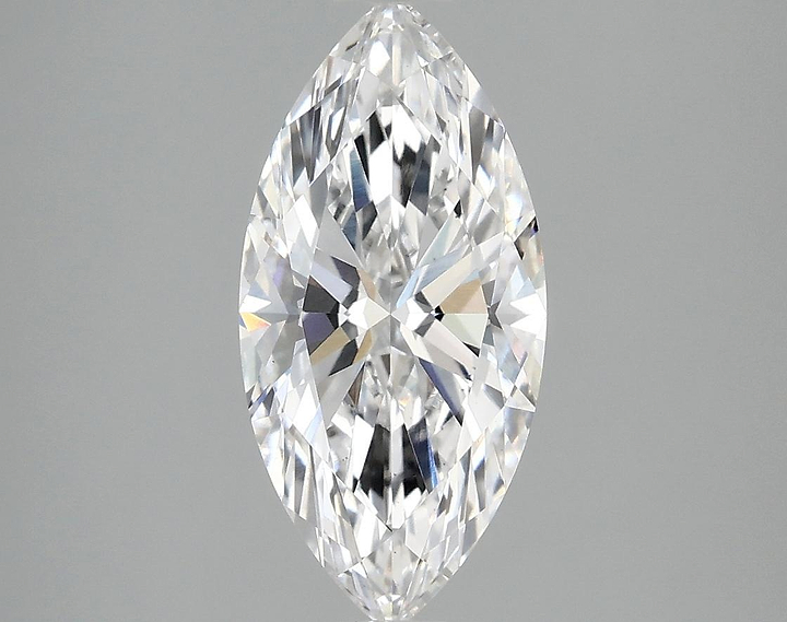 2.08 Carat Marquise Shaped Excellent Cut VS1 IGI Certified Lab Grown Diamond