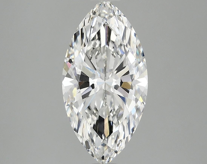 2.1 Carat Marquise Shaped Ideal Cut VVS1 IGI Certified Lab Grown Diamond