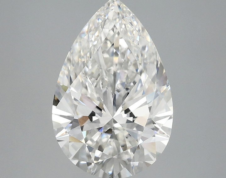 4.0 Carat Pear Shaped Excellent Cut VS1 IGI Certified Lab Grown Diamond
