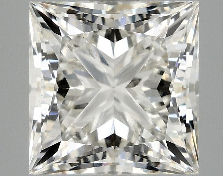 4.18 Carat Princess Shaped Ideal Cut VS1 IGI Certified Lab Grown Diamond