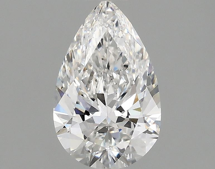 1.07 Carat Pear Shaped Ideal Cut VVS2 IGI Certified Lab Grown Diamond