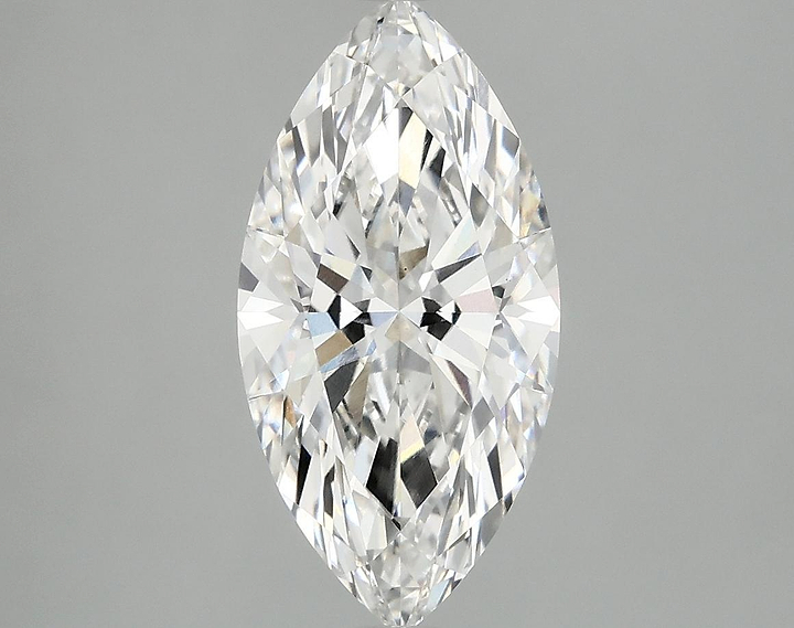 2.56 Carat Marquise Shaped Ideal Cut VS1 IGI Certified Lab Grown Diamond