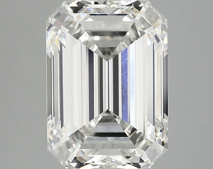 3.1 Carat Emerald Shaped Excellent Cut VVS2 IGI Certified Lab Grown Diamond