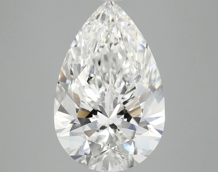 4.8 Carat Pear Shaped Ideal Cut VVS2 IGI Certified Lab Grown Diamond