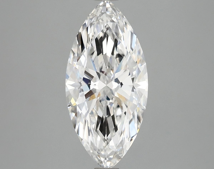 2.28 Carat Marquise Shaped Excellent Cut VVS2 IGI Certified Lab Grown Diamond