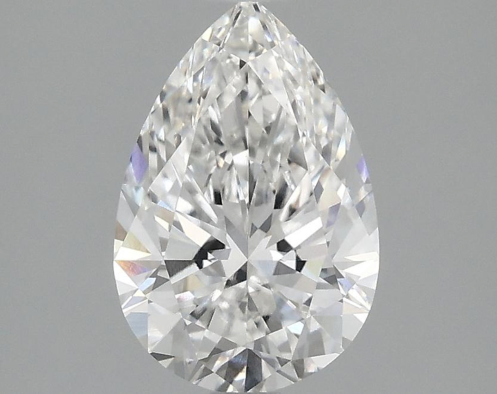 1.53 Carat Pear Shaped Excellent Cut VVS2 IGI Certified Lab Grown Diamond