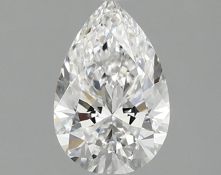 1.37 Carat Pear Shaped Excellent Cut VS2 IGI Certified Lab Grown Diamond