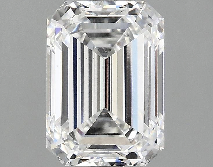 2.08 Carat Emerald Shaped Ideal Cut VS1 IGI Certified Lab Grown Diamond
