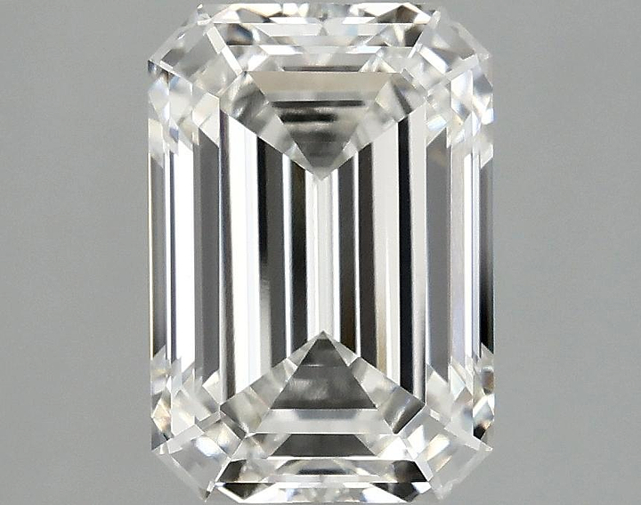 3.18 Carat Emerald Shaped Ideal Cut VS1 IGI Certified Lab Grown Diamond