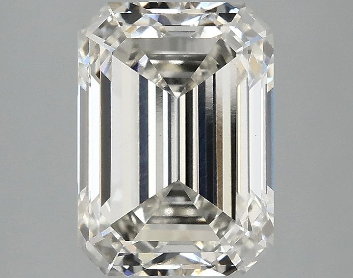 3.2 Carat Emerald Shaped Ideal Cut VS1 IGI Certified Lab Grown Diamond