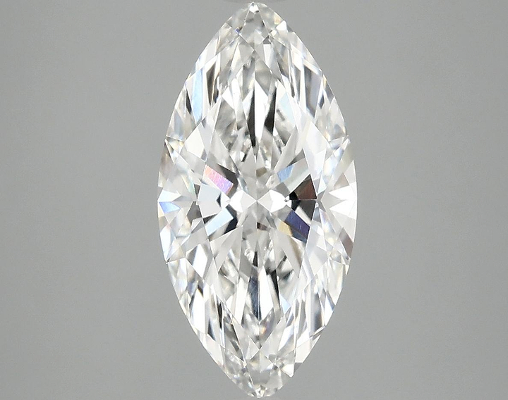 2.1 Carat Marquise Shaped Ideal Cut VS1 IGI Certified Lab Grown Diamond