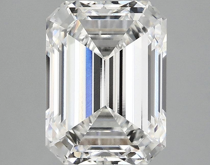3.1 Carat Emerald Shaped Excellent Cut VVS2 IGI Certified Lab Grown Diamond