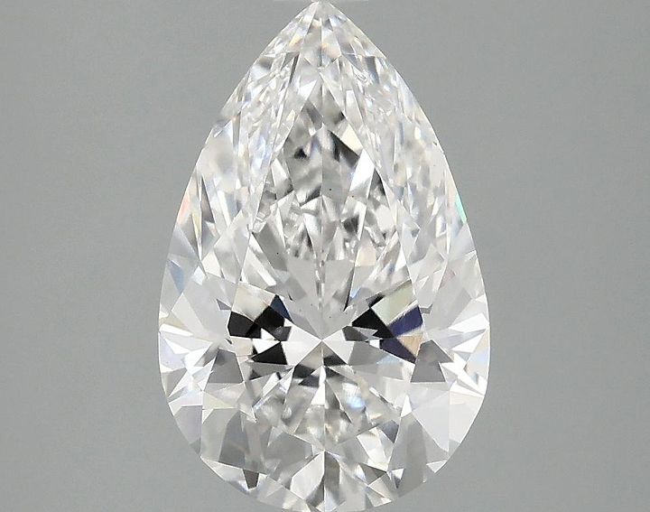 2.51 Carat Pear Shaped Ideal Cut VS1 IGI Certified Lab Grown Diamond