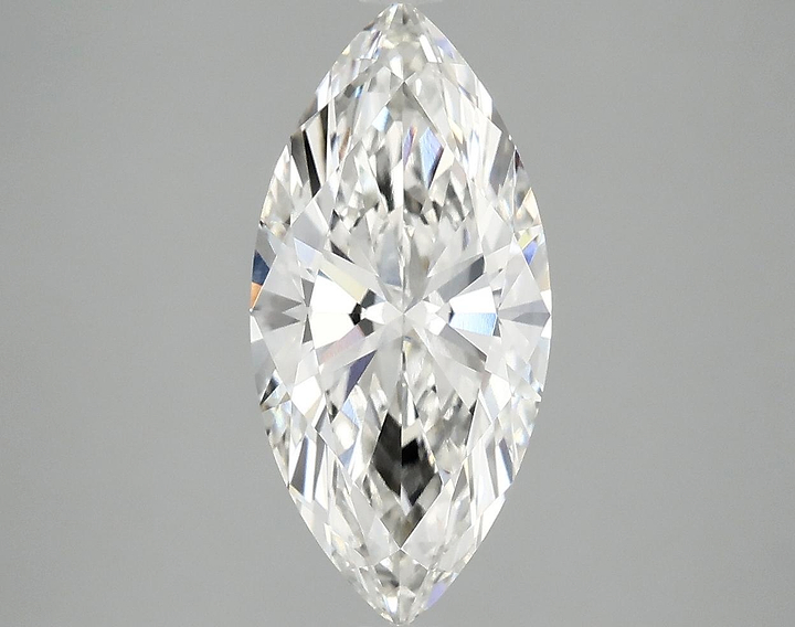 2.51 Carat Marquise Shaped Excellent Cut VVS2 IGI Certified Lab Grown Diamond