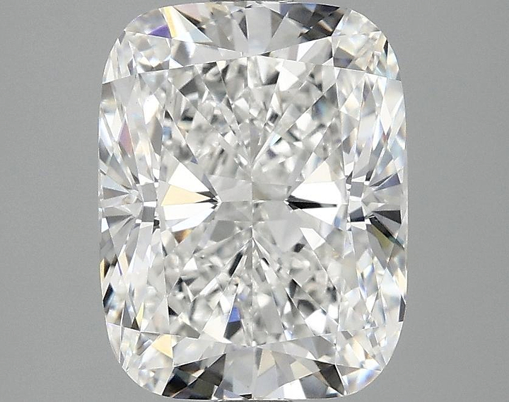 3.08 Carat Cushion Shaped Excellent Cut VVS2 IGI Certified Lab Grown Diamond