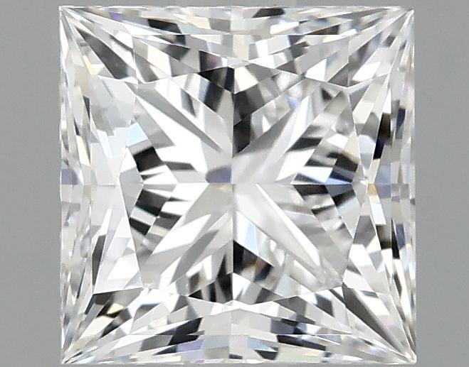 1.55 Carat Princess Shaped Ideal Cut VVS2 IGI Certified Lab Grown Diamond