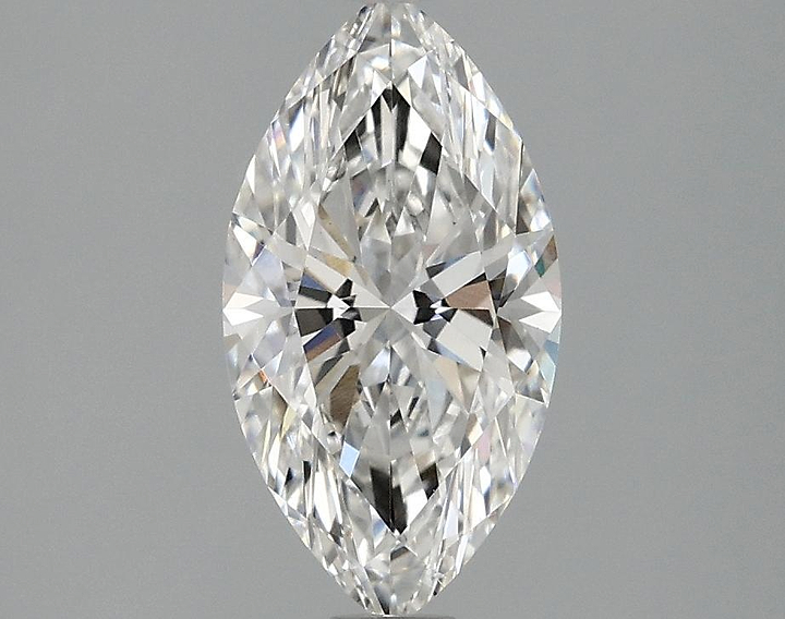 1.4 Carat Marquise Shaped Excellent Cut VVS2 IGI Certified Lab Grown Diamond