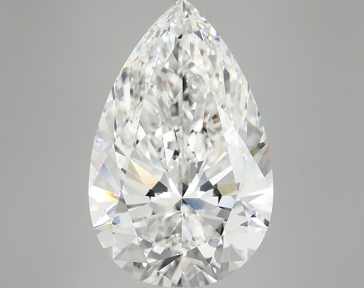 10.11 Carat Pear Shaped Ideal Cut VVS2 IGI Certified Lab Grown Diamond