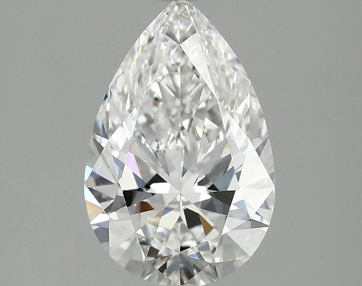 1.52 Carat Pear Shaped Excellent Cut VVS2 IGI Certified Lab Grown Diamond