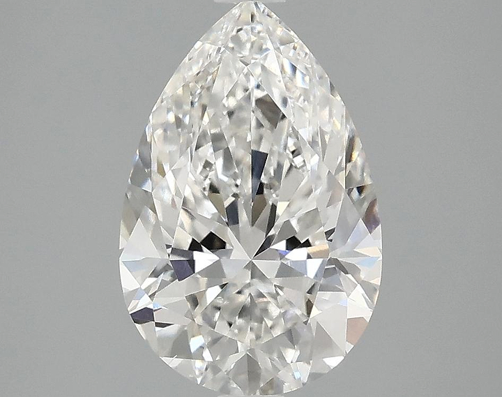 2.42 Carat Pear Shaped Excellent Cut VS1 IGI Certified Lab Grown Diamond