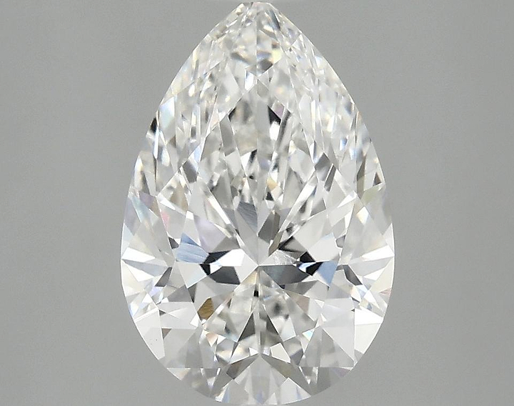 2.09 Carat Pear Shaped Excellent Cut VVS2 IGI Certified Lab Grown Diamond