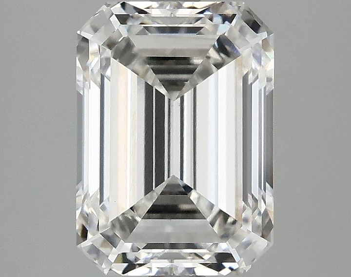 3.2 Carat Emerald Shaped Excellent Cut VS1 IGI Certified Lab Grown Diamond