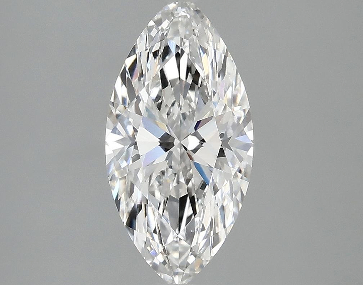 1.58 Carat Marquise Shaped Ideal Cut VVS2 IGI Certified Lab Grown Diamond