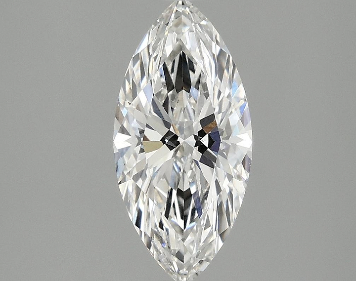 1.44 Carat Marquise Shaped Excellent Cut VVS2 IGI Certified Lab Grown Diamond