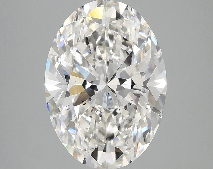 4.02 Carat Oval Shaped Ideal Cut SI1 IGI Certified Lab Grown Diamond