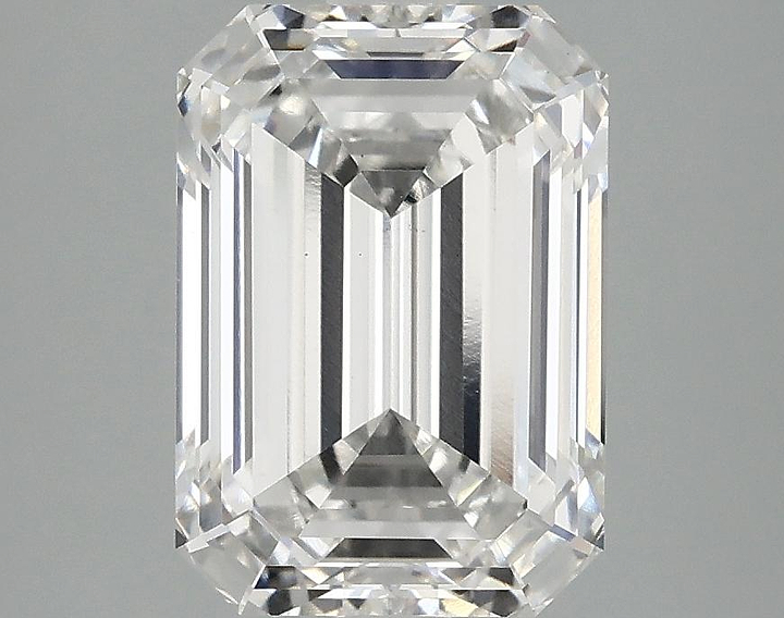 3.11 Carat Emerald Shaped Ideal Cut VS1 IGI Certified Lab Grown Diamond