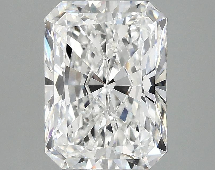 2.56 Carat Radiant Shaped Excellent Cut VVS2 IGI Certified Lab Grown Diamond