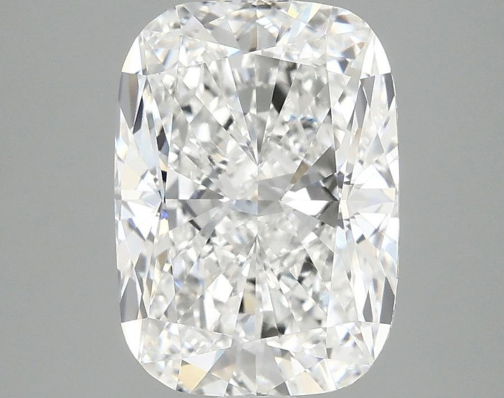 3.01 Carat Cushion Shaped Excellent Cut VVS2 IGI Certified Lab Grown Diamond