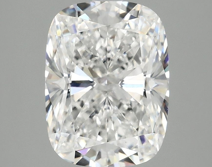 3.03 Carat Cushion Shaped Excellent Cut VVS2 IGI Certified Lab Grown Diamond