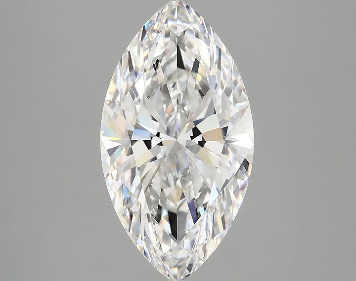 2.57 Carat Marquise Shaped Excellent Cut VS1 IGI Certified Lab Grown Diamond