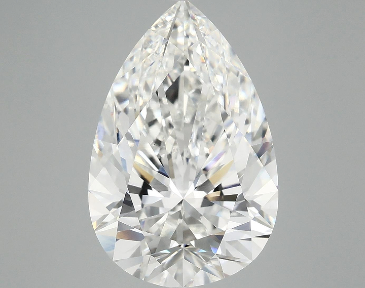 7.12 Carat Pear Shaped Excellent Cut VS1 IGI Certified Lab Grown Diamond