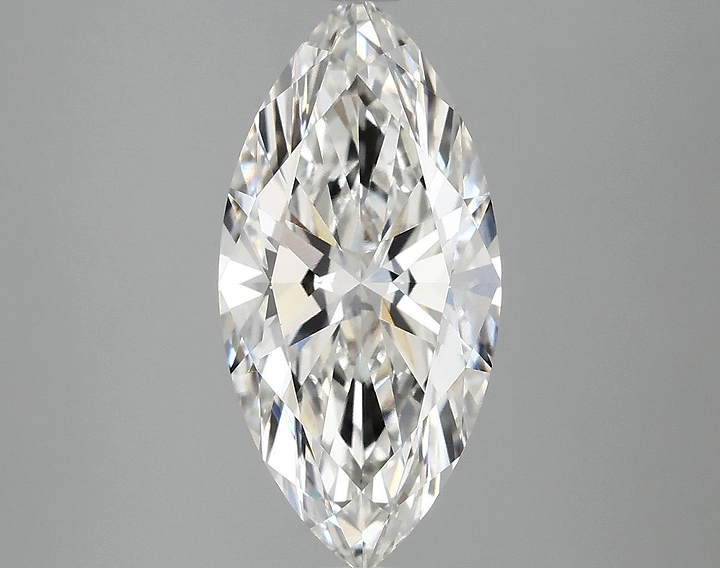 3.01 Carat Marquise Shaped Excellent Cut VVS2 IGI Certified Lab Grown Diamond
