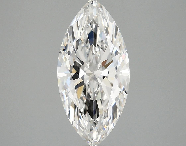 2.1 Carat Marquise Shaped Excellent Cut VS1 IGI Certified Lab Grown Diamond