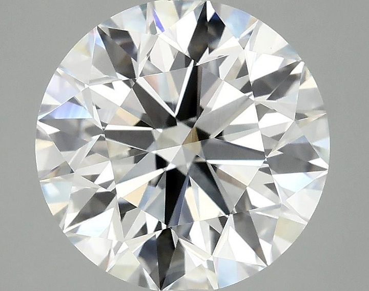 4.06 Carat Round Shaped Excellent Cut VVS2 IGI Certified Lab Grown Diamond