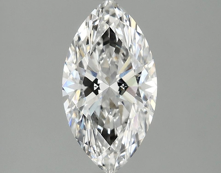 1.51 Carat Marquise Shaped Excellent Cut VVS2 IGI Certified Lab Grown Diamond