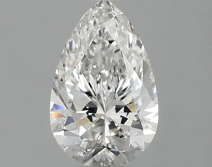 1.07 Carat Pear Shaped Ideal Cut VVS2 IGI Certified Lab Grown Diamond