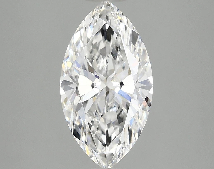 2.0 Carat Marquise Shaped Excellent Cut VVS2 IGI Certified Lab Grown Diamond