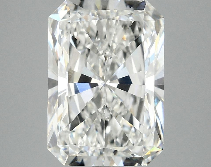 4.09 Carat Radiant Shaped Ideal Cut VS2 IGI Certified Lab Grown Diamond