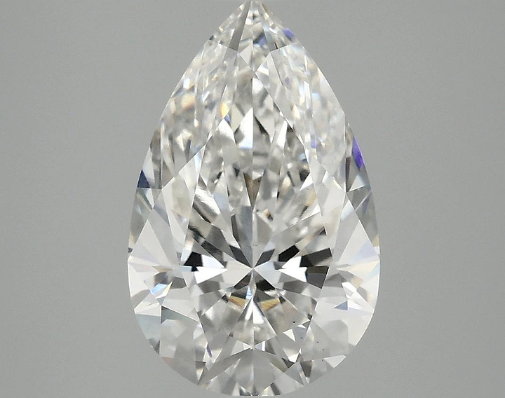 3.1 Carat Pear Shaped Ideal Cut VS1 IGI Certified Lab Grown Diamond