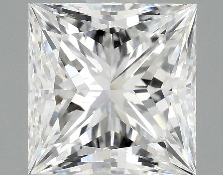 1.56 Carat Princess Shaped Ideal Cut VS1 IGI Certified Lab Grown Diamond