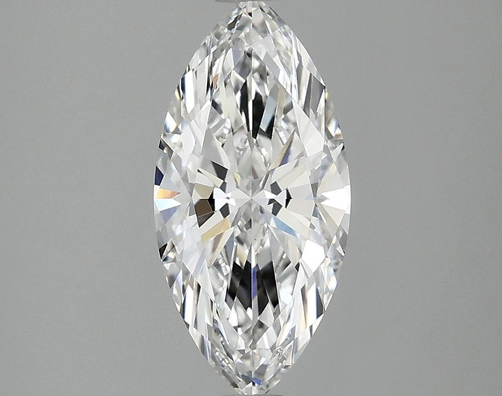 1.5 Carat Marquise Shaped Excellent Cut VVS2 IGI Certified Lab Grown Diamond