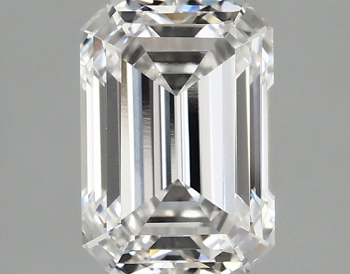2.0 Carat Emerald Shaped Ideal Cut VVS2 IGI Certified Lab Grown Diamond