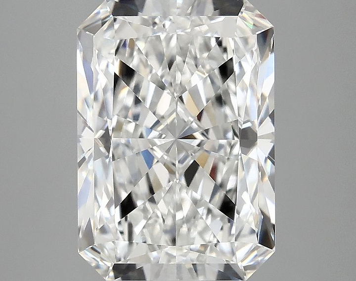 4.08 Carat Radiant Shaped Ideal Cut VVS2 IGI Certified Lab Grown Diamond
