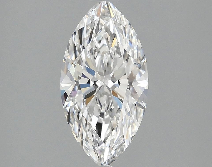 1.54 Carat Marquise Shaped Ideal Cut VVS2 IGI Certified Lab Grown Diamond