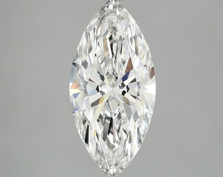 2.52 Carat Marquise Shaped Excellent Cut VS1 IGI Certified Lab Grown Diamond