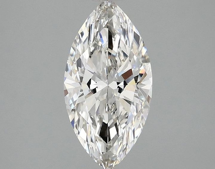 1.55 Carat Marquise Shaped Ideal Cut VVS2 IGI Certified Lab Grown Diamond